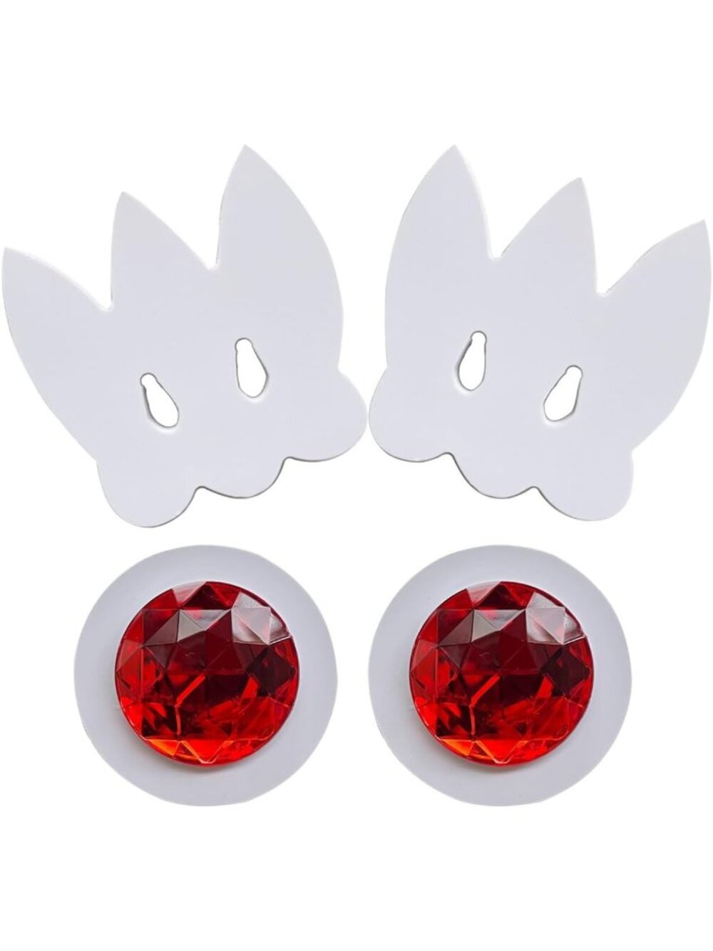 4Pcs Moon Hair Clips Set - Stylish Hair Accessories for Trendy Hairstyles